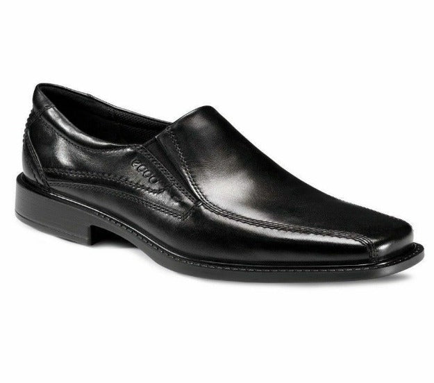 Ecco New Jersey Men's Dress Black Slip-On Bike Toe 051504