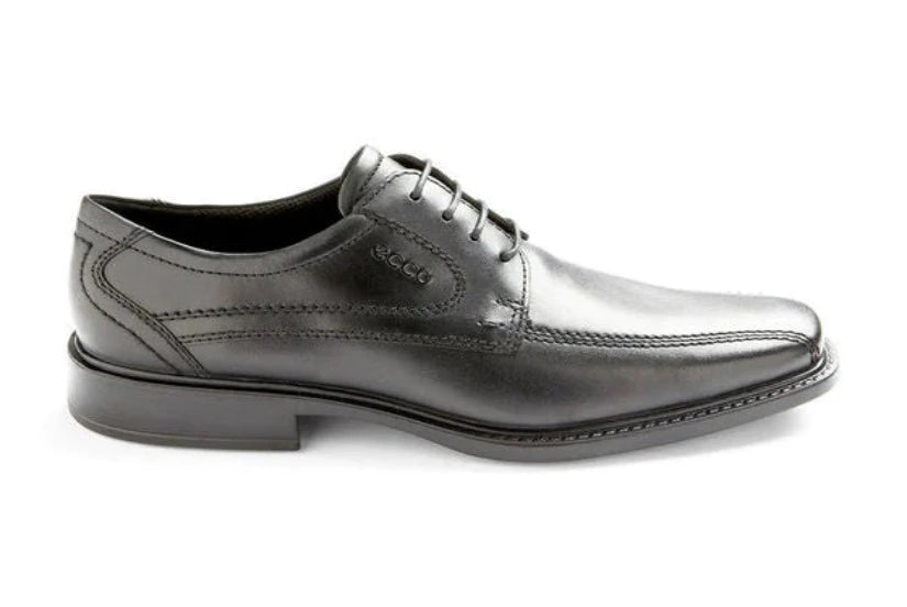 Ecco New Jersey Men's Dress Black Oxford Bike Toe - 051514