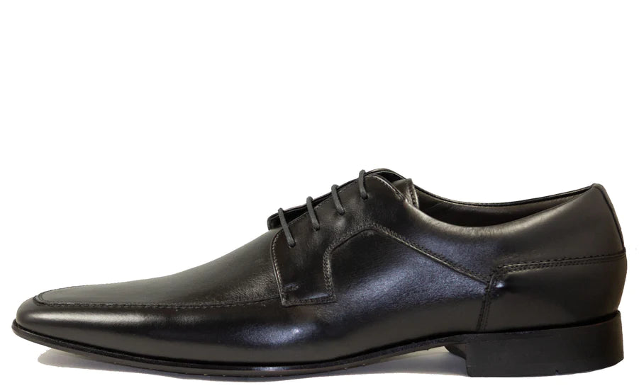 Alfredo Men's Dress Black Oxford Moc Toe - 0240