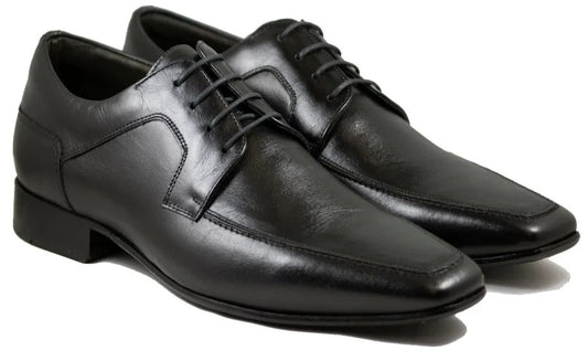 Alfredo Men's Dress Black Oxford Moc Toe - 240