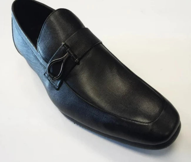 Mario Samello Men's Black Loafer - LX1406-W35F