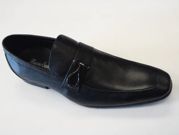 Mario Samello Men's Black Loafer - LX1406-W35F
