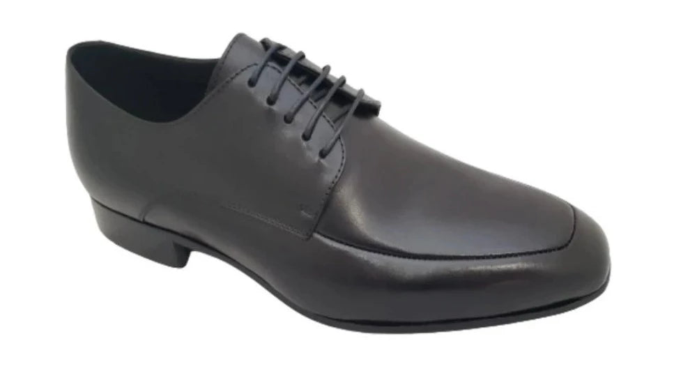 Alfredo Men's Dress Black Oxford Moc Toe - LI-86