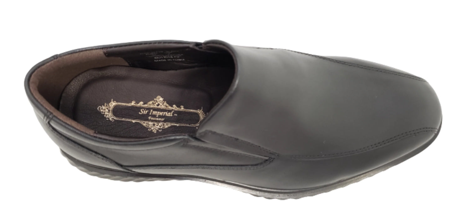 Sir Imperial Men's Black Slip-On Bike Toe - 52719