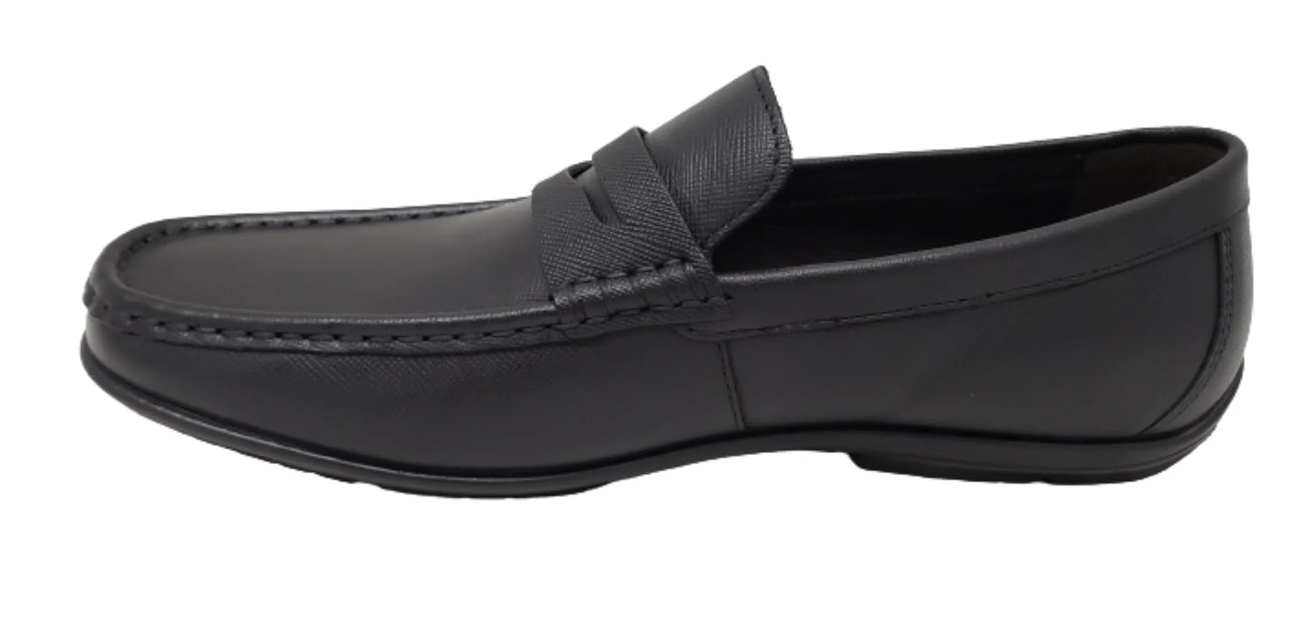 Sir Imperial Men's Black Penny Loafer - 13803