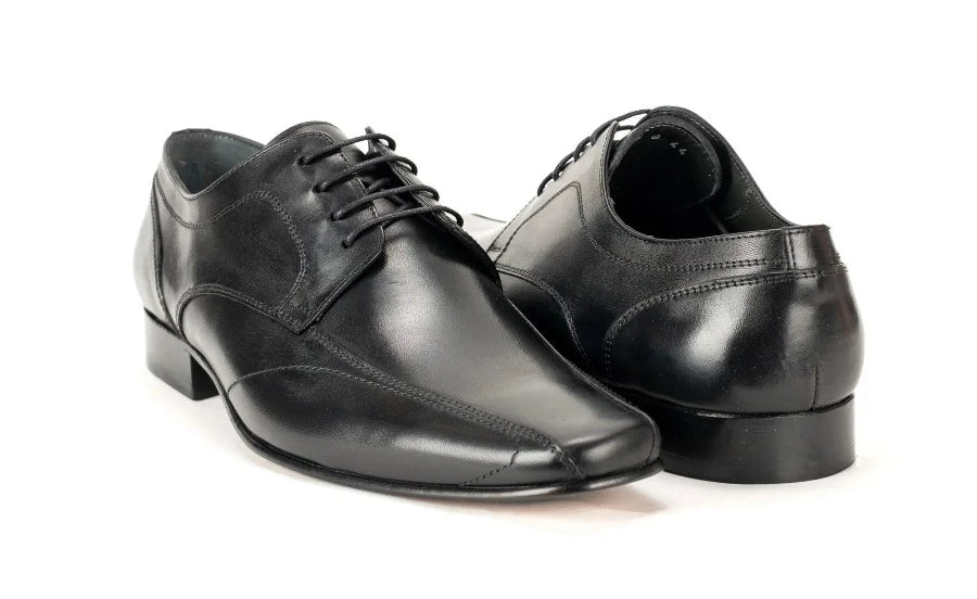 Mirage Men's Dress Black Oxford Bike Toe - 4355