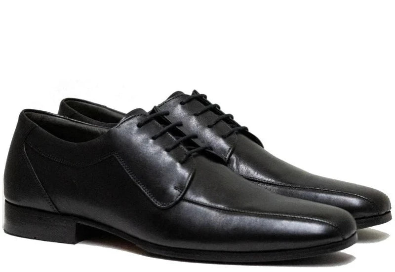 Alfredo Men's Dress Black Oxford Bike Toe - 22403