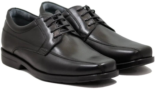 Mirage Comflex Men's Dress Black Oxford Bike Toe - 6692