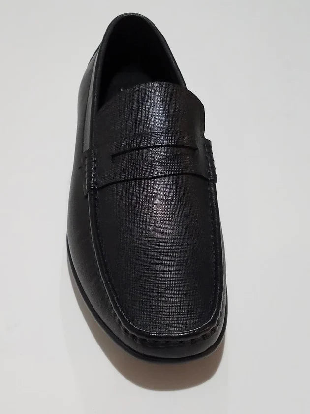 Mario Samello Men's Black Loafer - LX1337-W40B