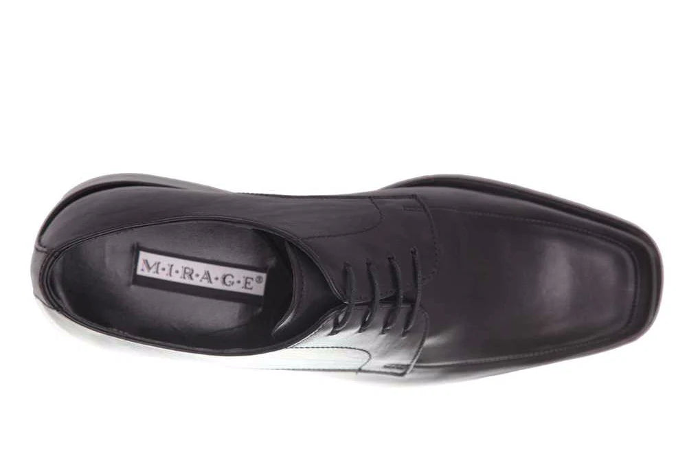 Mirage Men's Dress Black Oxford Moc Toe - 5083