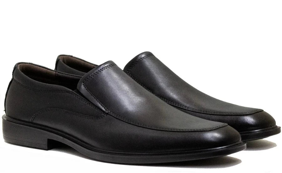 Sir Imperial Men's Black Slip-On Moc Toe - 31016