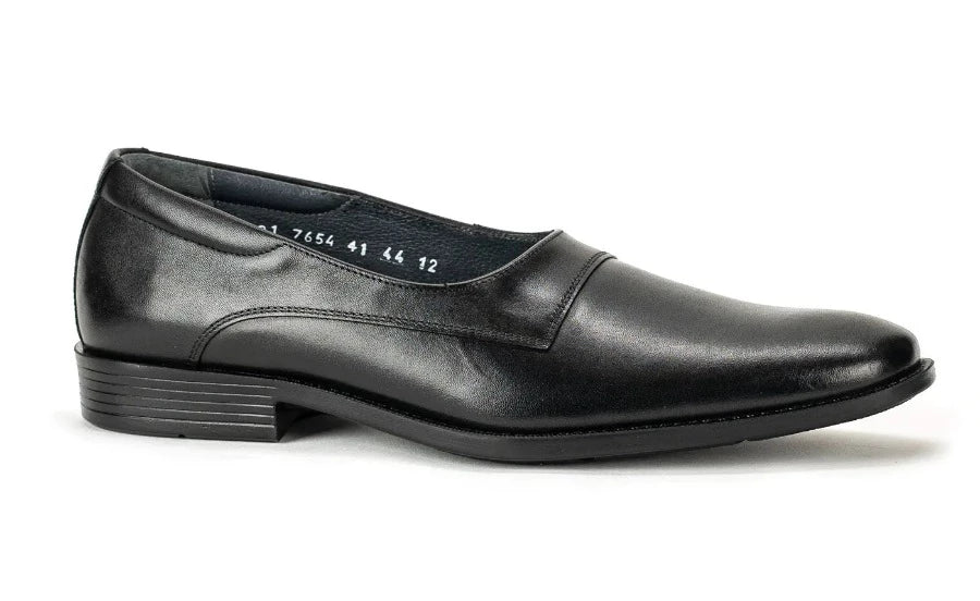Mirage Comflex Men's Black Slip-On Low Cut - 7654