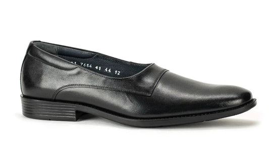 Mirage Comflex Men's Black Slip-On Low Cut - 7654
