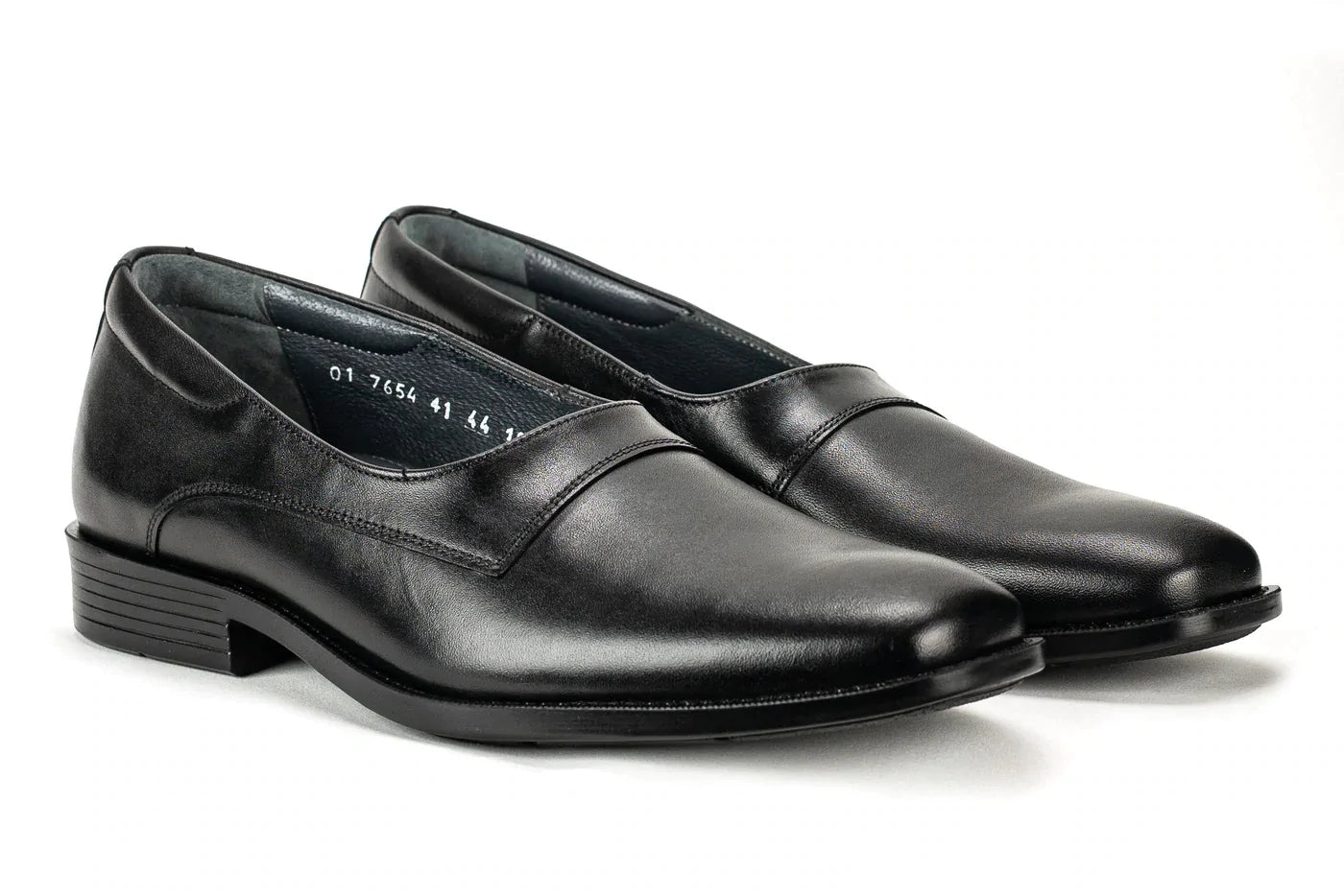 Mirage Comflex Men's Black Slip-On Low Cut - 7654